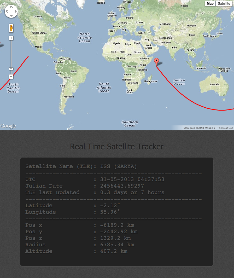 Satellite Tracker